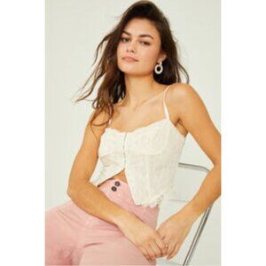 Altar'd State Camielle Lace Corset Top